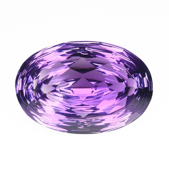 [濃紫色] 紫水晶 - 21.47 ct