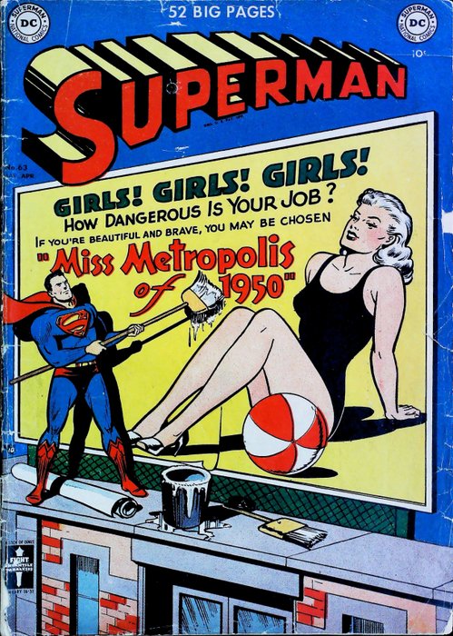Superman - Superman #63 (1939 series). Golden Age Comic - 1 Comic - 1950