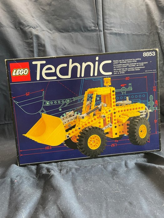 Lego - Tehnic - LEGO - TECHNIC - 8853 Excavator - 1980-1990 - Danemarca