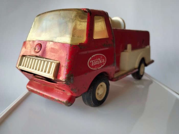 Tonka 不按比例 - 模型汽车 - Vintage Fire Truck