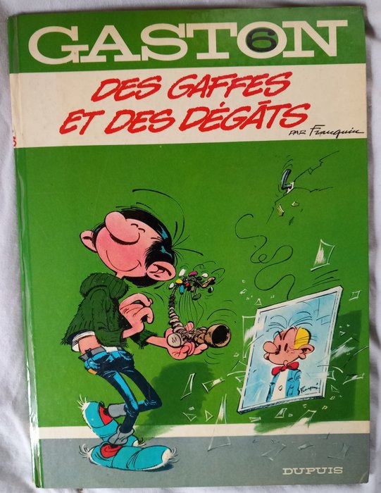 Gaston T6 - Des Gaffes et des Dégâts - C - 1 Album - Πρώτη έκδοση - 1968