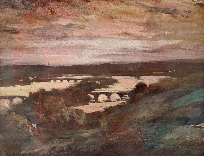 Armstrong (XX) - Bridges over a river landscape