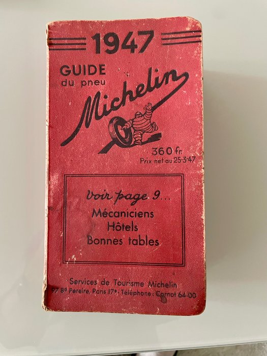 Michelin - Guide Michelin - 1947