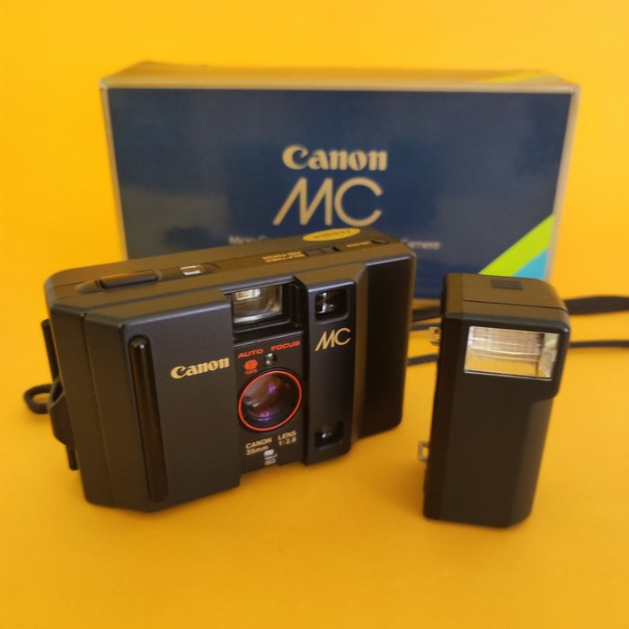 Canon MC + Flash (35mm f2.8) Analoge Kamera