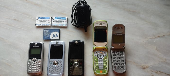 Motorola Vários modelos telemóveis Motorola - 行動電話 (9) - 不成套