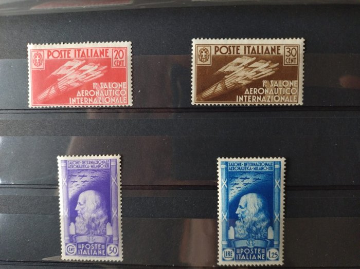Royaume d’Italie 1935 - Premier salon nautique international certifié MNH