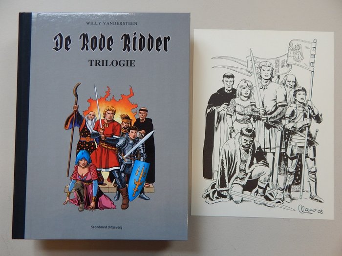 De Rode Ridder - Trilogie - Stribbel uitgave - [210 - 211 - 212] - luxe hc met linnen rug op groot formaat - oplage 350 - 1 x Deluxe-Hardcover - 2008