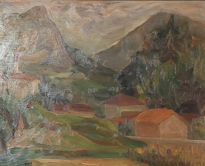 Ermanno Pittigliani (1907-1979) - Paesaggio