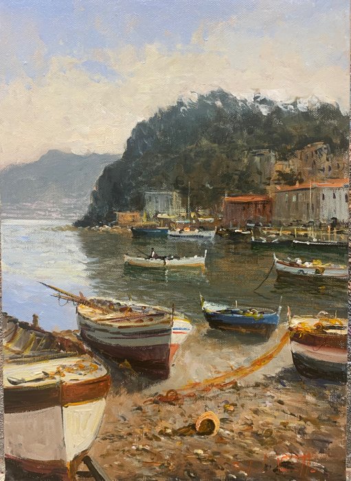 Pasquale Vuotto (1958) - Barche a Sorrento