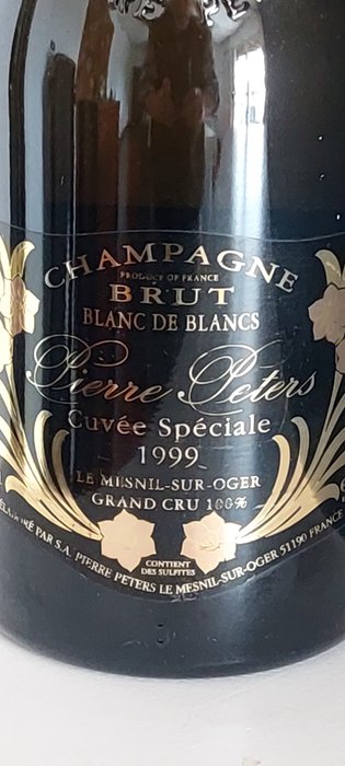 1999 Pierre Peters, Cuvée Special - Champagne Brut - 1 Pullo (0.75L)
