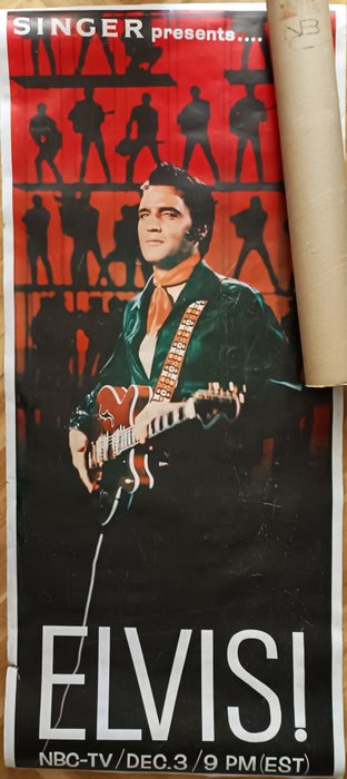 Elvis Presley - Elvis Presley - Comeback Promo Poster NBC