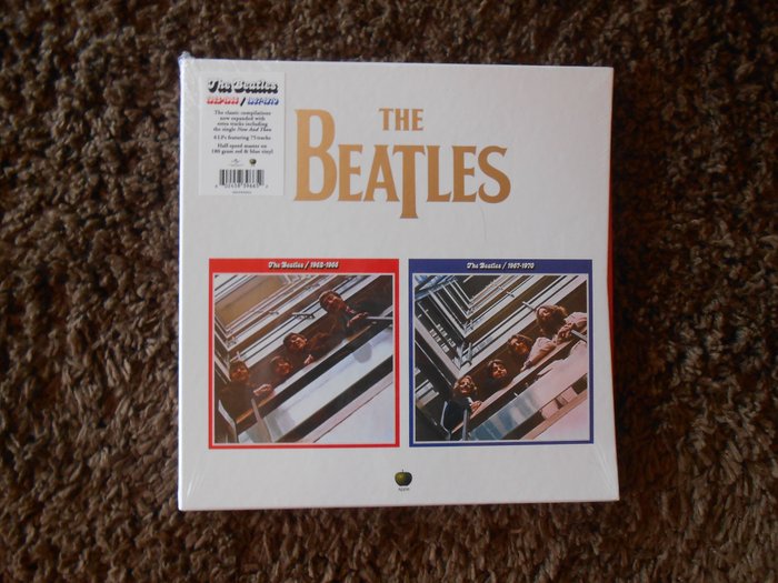 Beatles - Now and then - blue and red Album - Dreifach-LP (Album mit 3 LPs) - 180 Gramm, Farbiges Vinyl - 2023