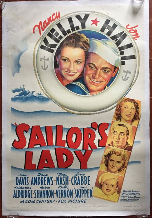 Anonymous - Sailor's Lady (Nancy Kelly, Jon Hall) - 1940s