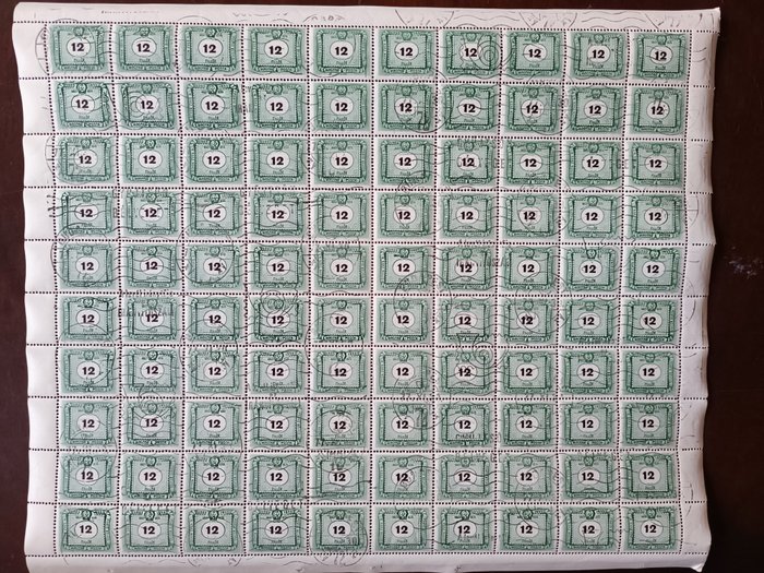 Ungarn 1953/1991 - Über 13500 Briefmarken in Bögen