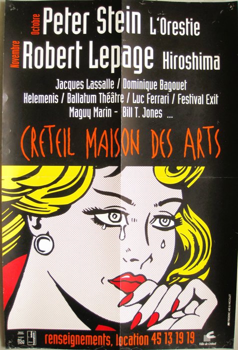 Roy Lichtenstein (after) - CRETEIL MAISON DES ARTS - 1990s
