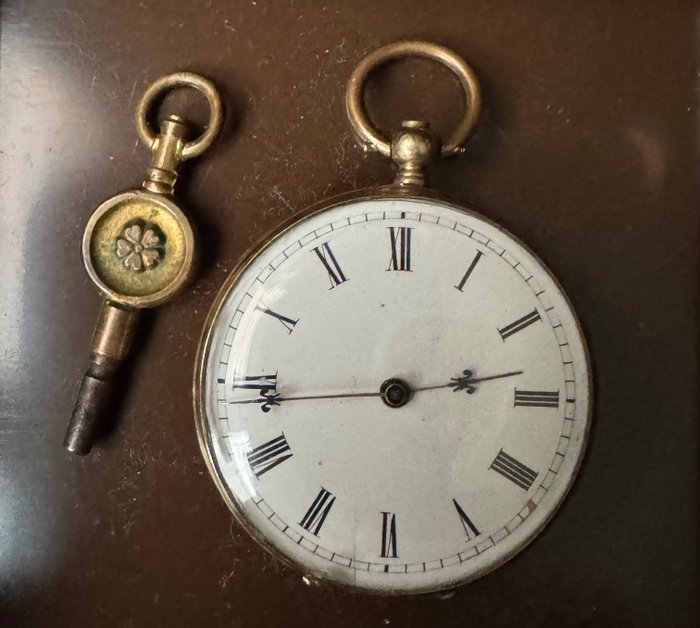 Pocket watch 14Kt gold about 1890 - 1850-1900