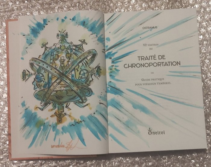 Traité de chronoportation + dédicace - C - 1 Album - First edition - 2020