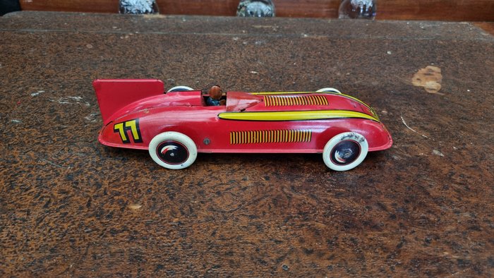 WELLS  ENGLAND - Brinquedo Red Arrow Record Car - 1930-1940 - Reino Unido