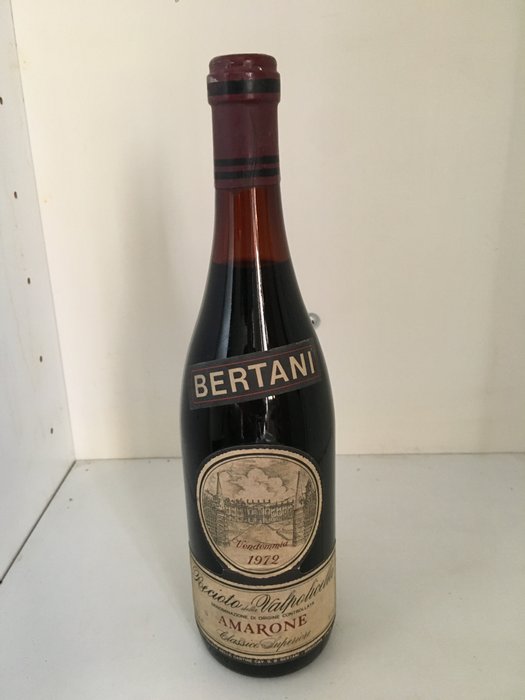 1972 Bertani - Amarone della Valpolicella - 1 Flaska (0,75 l)