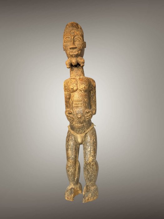 Escultura baoulé - 90 cm - Costa de Marfil