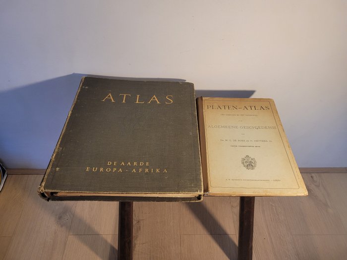 Países Bajos, Atlas - Desconocido; Onbekend - Platen - Atlas Vijfde vermeerderde druk - 1901-1920