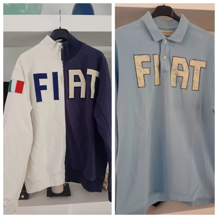 衣服 - Fiat - Felpa + Polo - Hydrogen taglia XXL