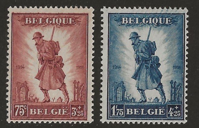 Bélgica 1932 - Infantería - OBP/COB 351/52