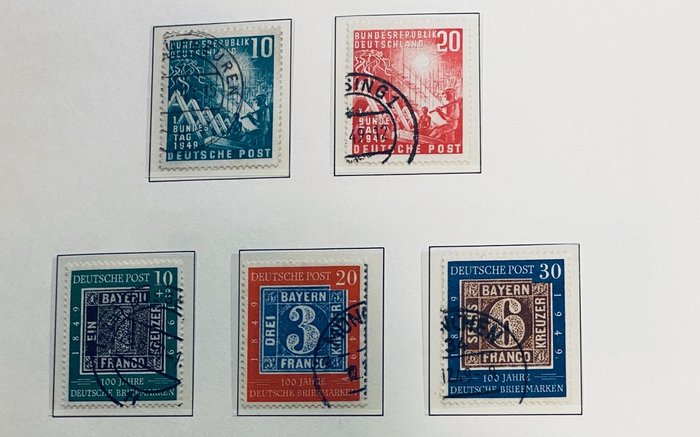 德国，联邦共和国 1949/1978 - 德意志联邦共和国成立之初的收藏