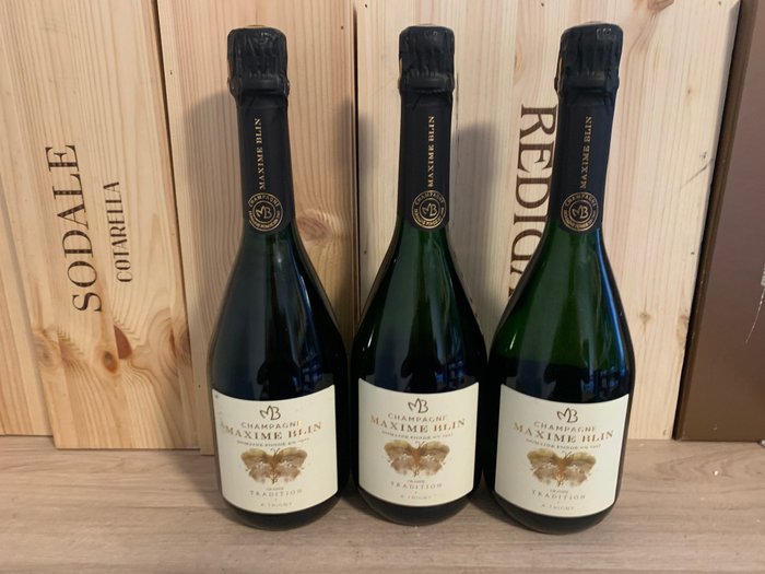 Maxime Blin, Brut Grande Tradition - Champagne - 3 Garrafas (0,75 L)