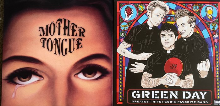 Green Day, Mother Tongue - Green Day Greatest Hits (2 LP), Mother Tongue (Ltd. 2 LP inclusive Poster) - Vinylschallplatte - 2020