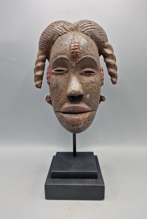 極為罕見的 OGONI 說話面具 - 奧格尼 - 尼日利亞  (沒有保留價)