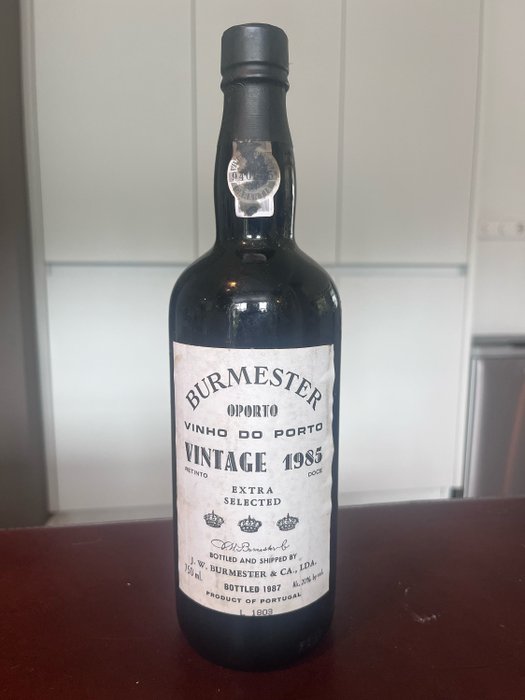 1985 Burmester - Douro Vintage Port - 1 Flaska (0,75 l)