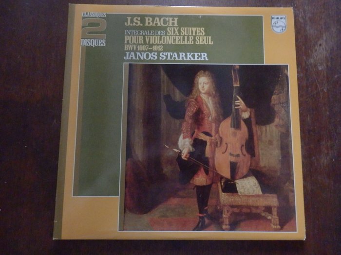 20 records "BACH"Janos Starker, Accardo, Anne Sophie Mutter - 多位藝術家 - 多個標題 - 黑膠唱片 - 1975