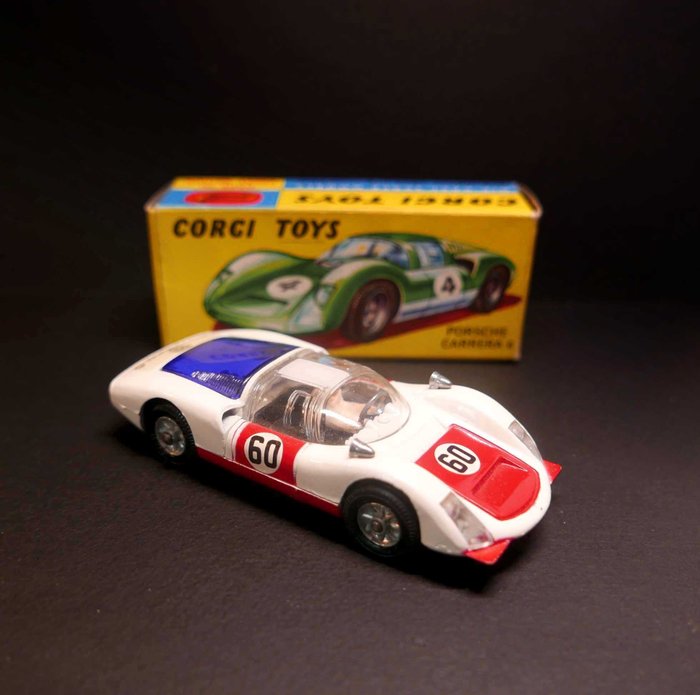 Corgi 1:50 - 1 - Pienoismalliauto - Porsche Carrera - Alkuperäinen laatikko (1967-1970)