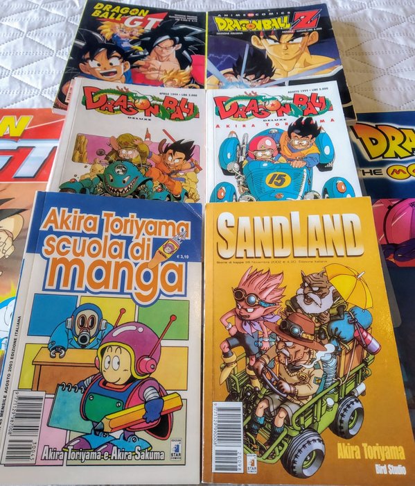 Akira Toriyama - SandLand I edizione italiana - Scuola di manga - Dragon Ball - 69 - Sortiment - 1999/2003