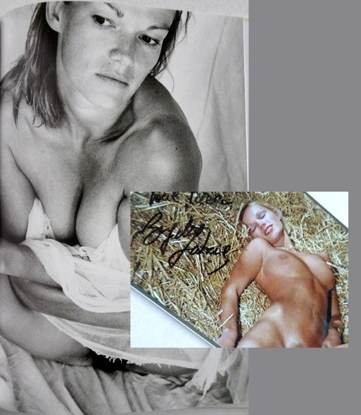 Claude Alexandre / Pierre Bourgeade - Brigitte Lahaie with Signed photo - Fine Copy - 1999