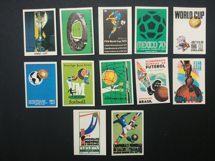 Panini - World Cup Argentina 78 - Manifest - 12 Loose stickers