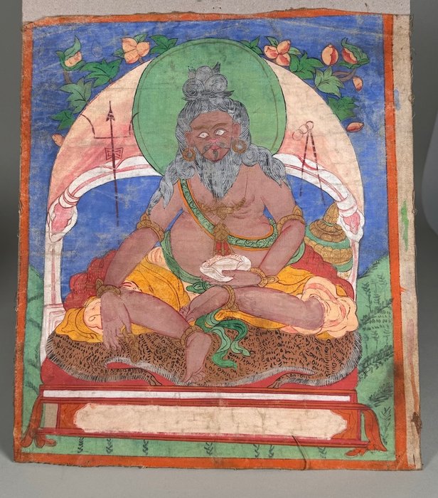 Tibetisches „Thangka“ - Tibet - 19. Jahrhundert