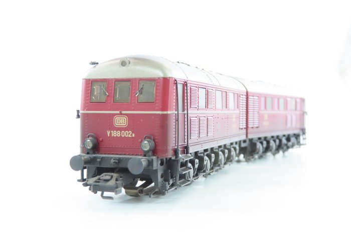 Märklin H0 - 37285 - Dieselelektrische locomotief (1) - BR V188, geweathered Full sound - DB