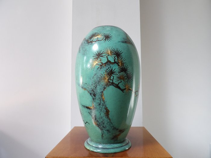 WMF - Paul Haustein - Vase -  Ikora  - Metall
