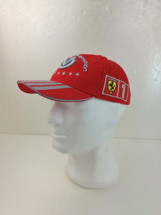 帽 - Ferrari - Casquette Ferrari F1 Michael Schumacher World Champion Scuderia original - 2000