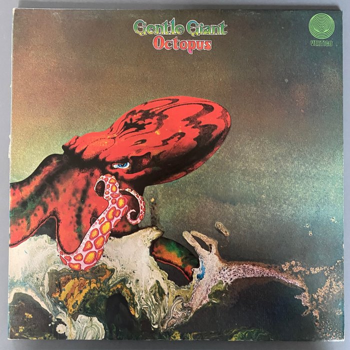 Gentle Giant - Octopus (U.K. pressing) - Disque vinyle unique - 1974