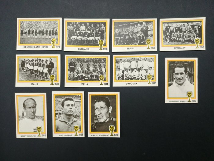帕尼尼 - World Cup Argentina 78 - Top players - 11 Loose stickers