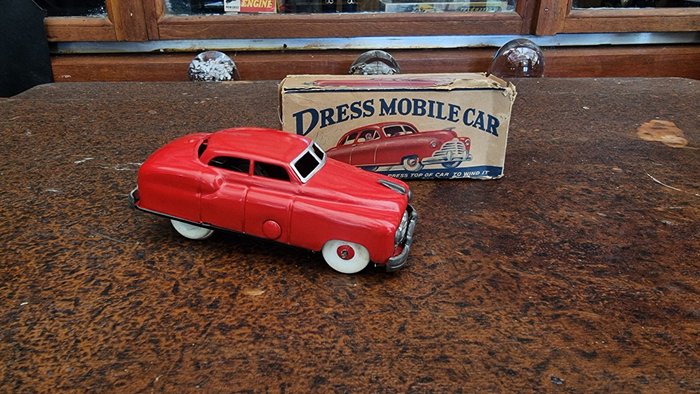 Alpii  - Vehicul de jucărie Press Mobile Car - 1940-1950 - Japonia