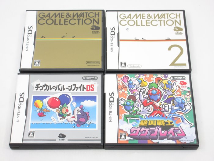Nintendo - Game ＆ Watch Collection Tingle's Balloon Trip Salmon Brain チンクルのバルーンファイト サケブレイン 任天堂 Japan - Nintendo DS - 電動遊戲套裝 (4) - 帶原裝盒