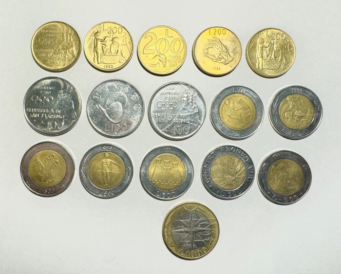 世界. Collection of coins from different countries  (沒有保留價)