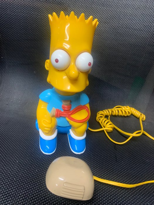 Analoginen puhelin - Muovi, Bart Simpson
