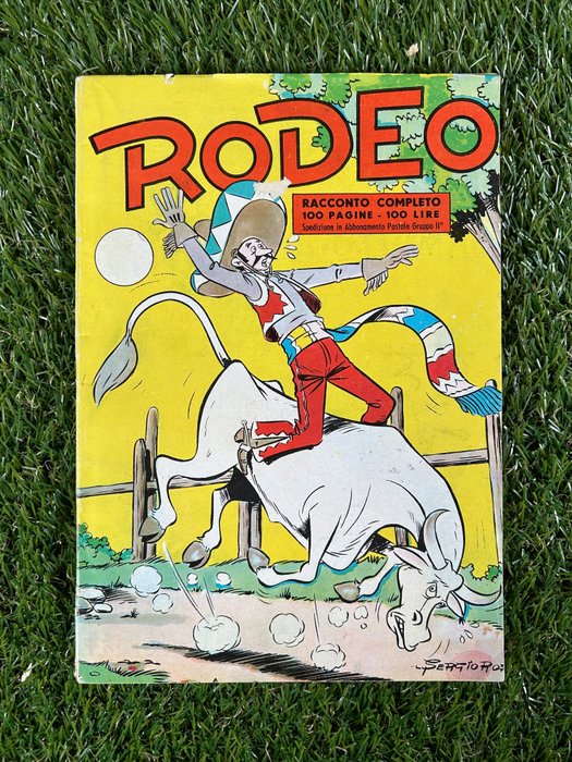 Eroi del West Raccolta n. 4 - Rodeo - 1 Album - Prima ediție - 1954