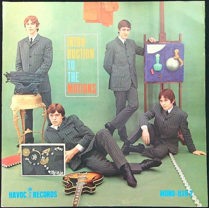 The Motions (Holland 1965 Mono only 1st pressing LP) - (Beat, Pop Rock, Garage Rock) Pré-Shocking Blue - LP 專輯（單個） - 第1單聲道按壓 - 1965