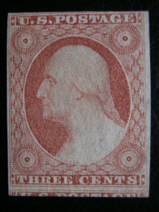 USA 1851 - George Washington - Scott 10 - org. brun.